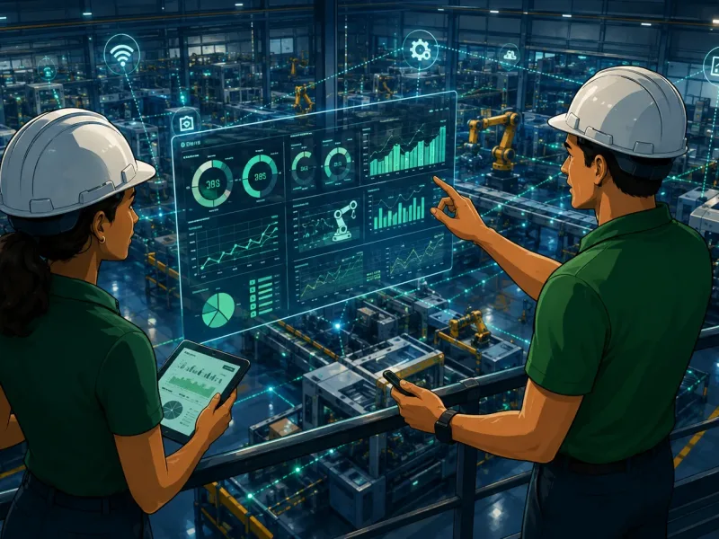 BI Industrial aplicado à análise de dados do chão de fábrica