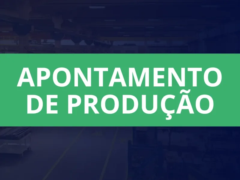 apontamento de producao