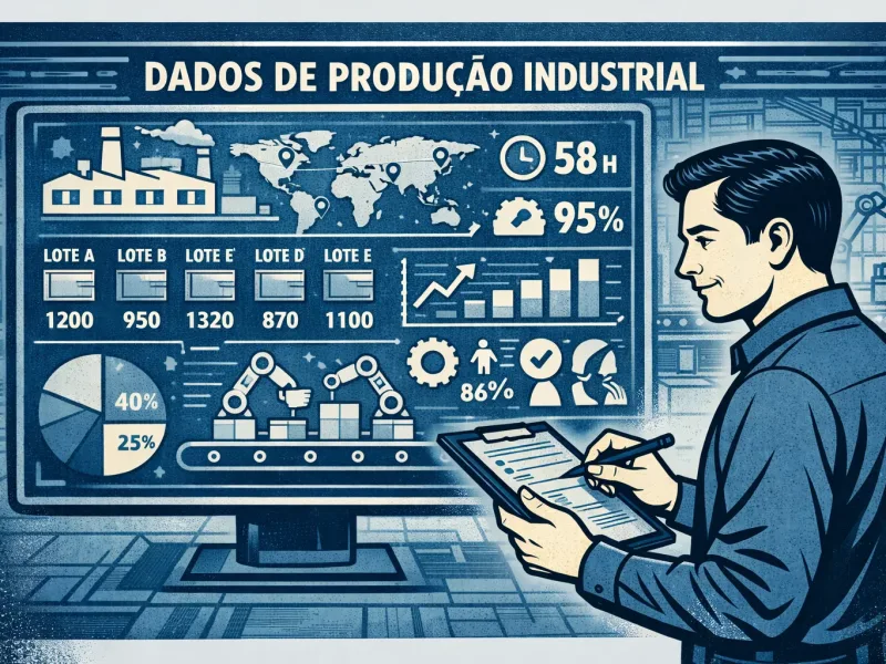 dados industriais