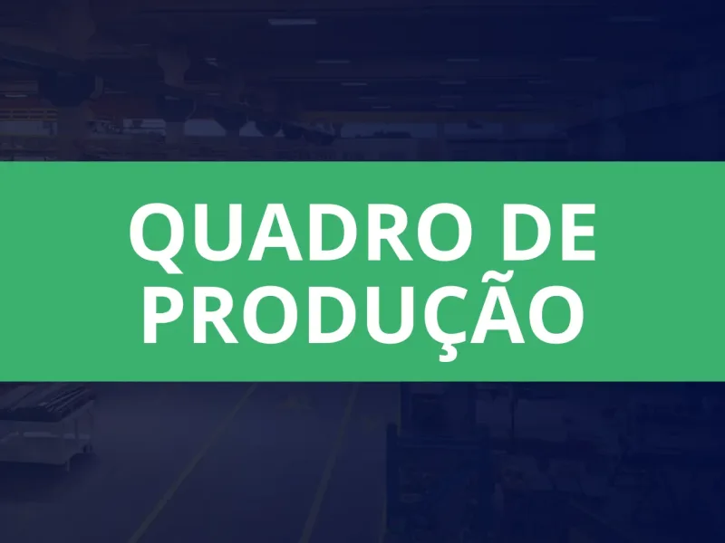 quadro de producao